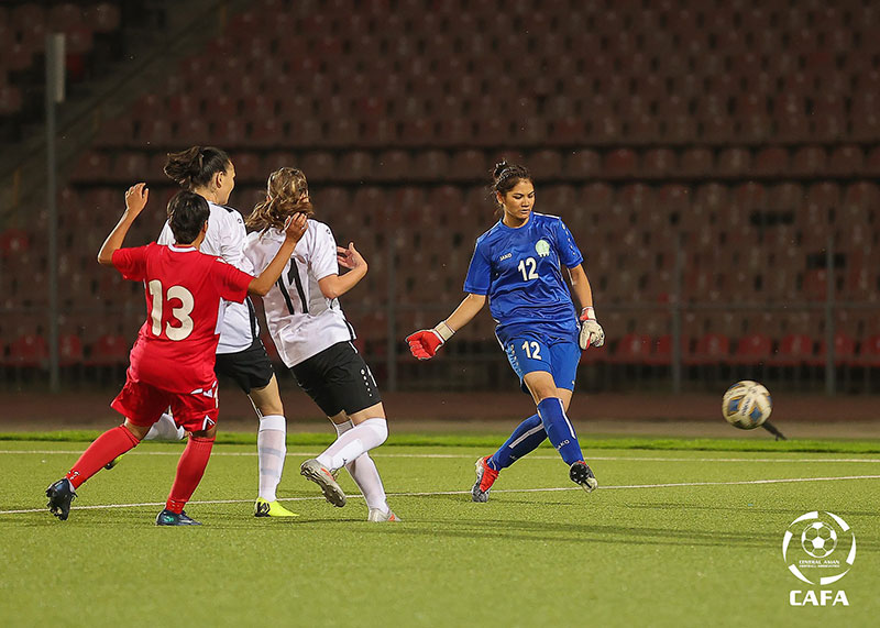 Turkmen football players tied with the team of Tajikistan at the CAFA-2022 championship in Dushanbe